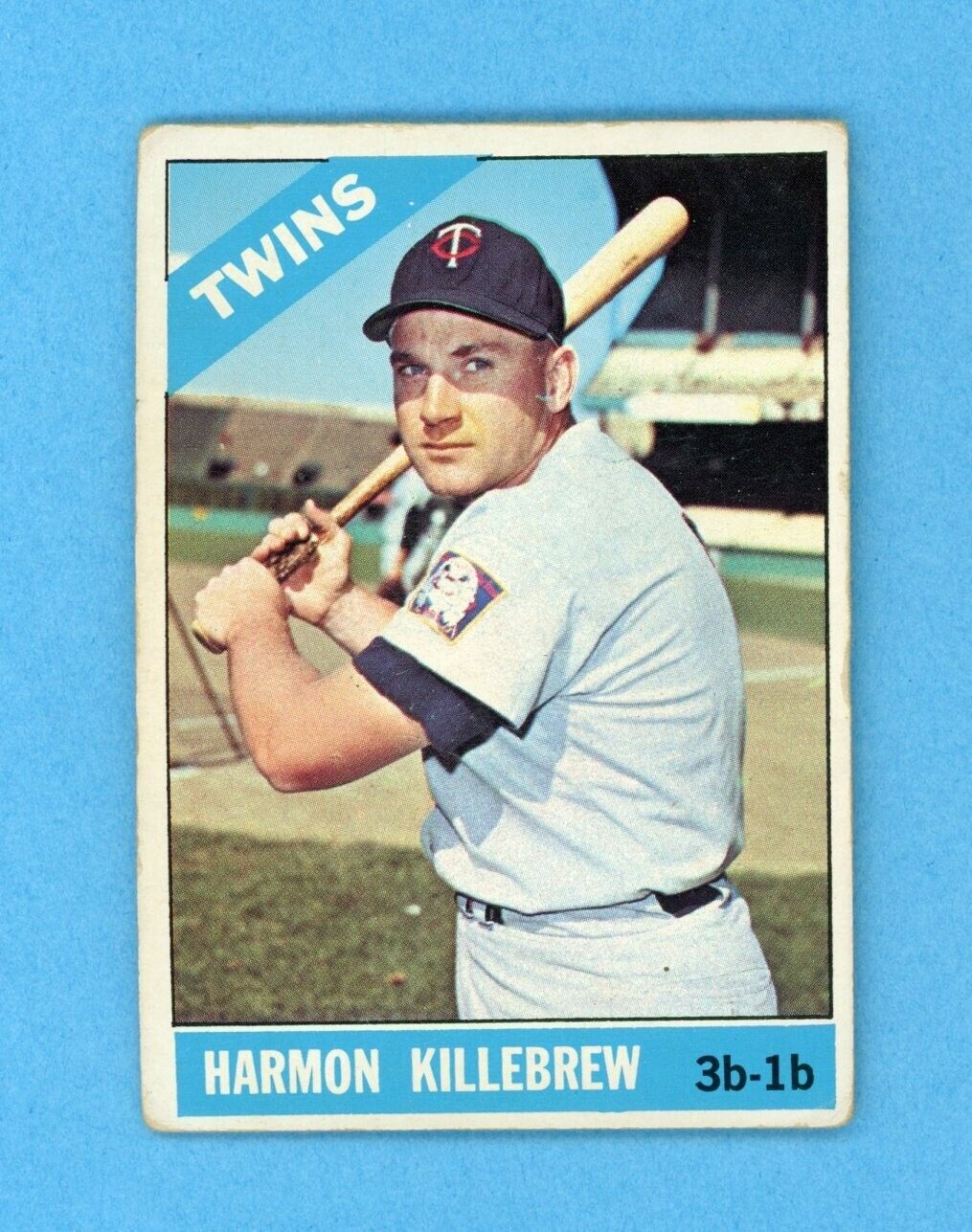 1966 Topps #120 Harmon Killebrew Minnesota Twins Baseball Card VG