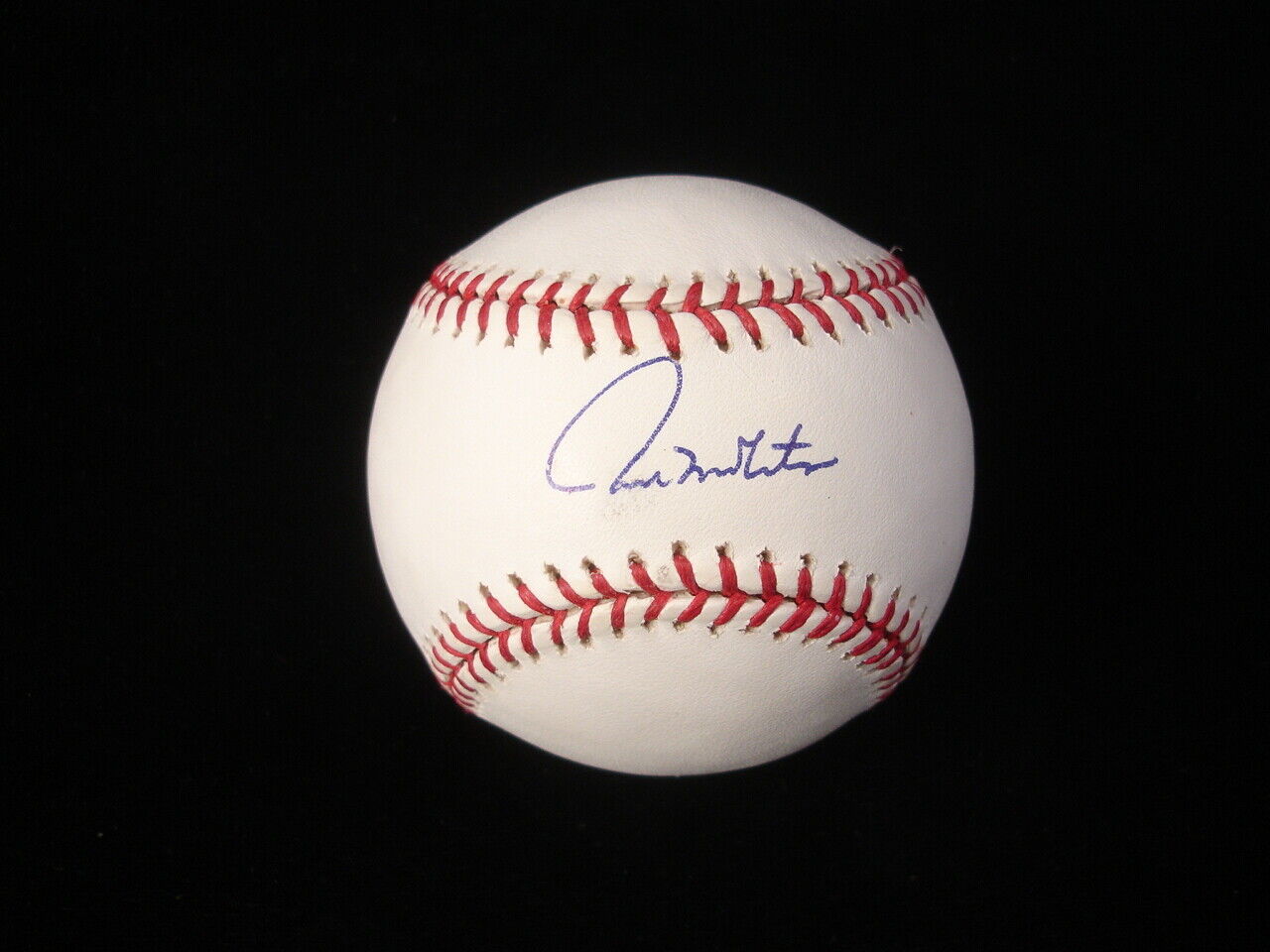 Paul Molitor BREWERS Single Signed Official ML Baseball (Selig Comm) w/ hologram