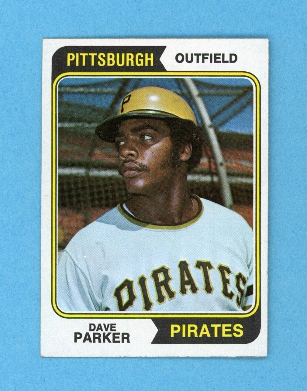 1974 Topps #252 Dave Parker Pittsburgh Pirates Rookie Baseball Card NM