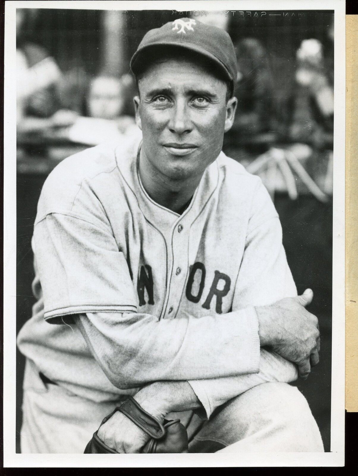 Original July 15 1938 Wally Berger Traded Giants to Cincinnati Reds Wire Photo