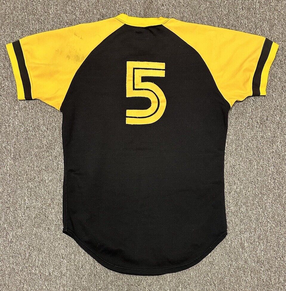 1975-78 RENO Silver Sox GAME USED Padres Minor  League Single A Baseball Jersey