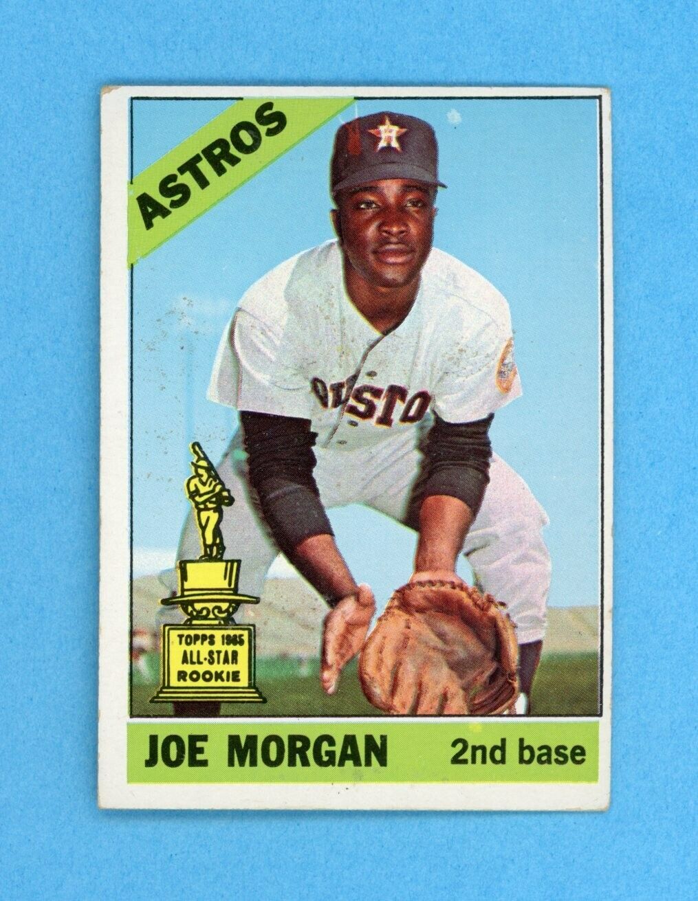 1966 Topps #195 Joe Morgan Houston Astros Baseball Card Vg/Ex