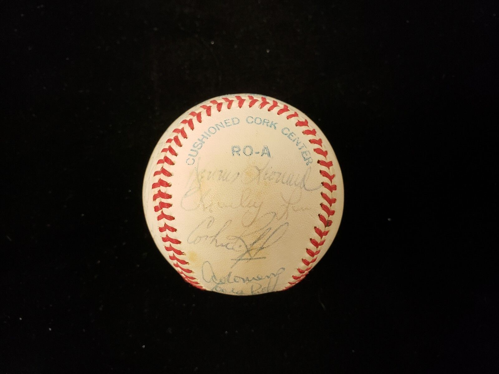 1977 Kansas City Royals Autographed Baseball - 23 Signatures - JSA LOA