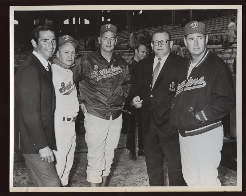 Original 1970 Koufax Nellie Fox Ted Williams Wire Photo