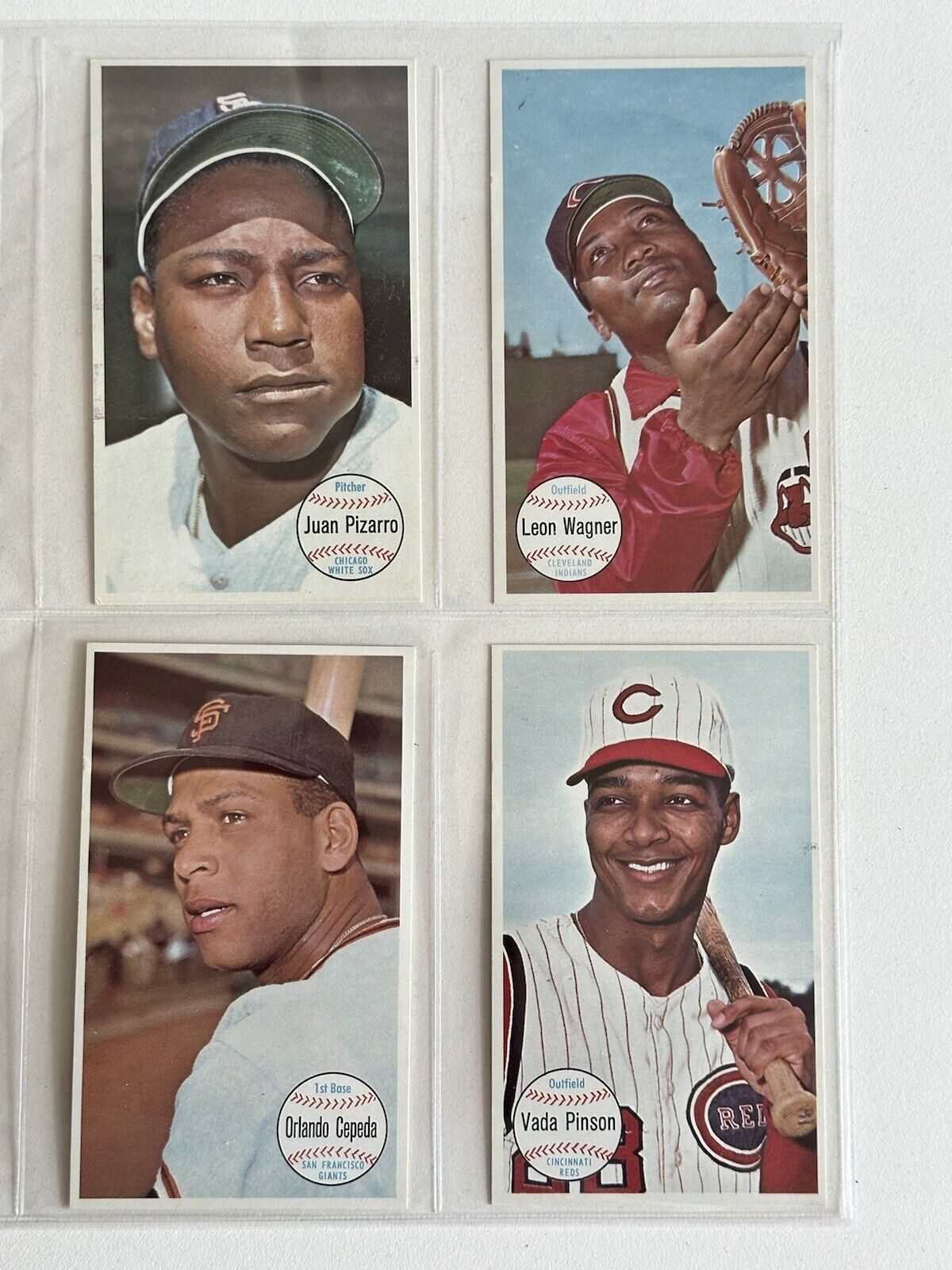 1964 Topps Giants Baseball Card Complete Set of 60 NM Koufax Aaron Mays Mantle