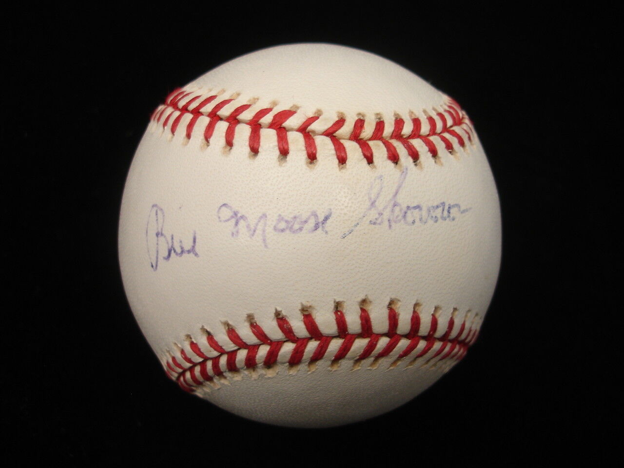 Bill Moose Skowron Autographed AL Baseball - PSA 