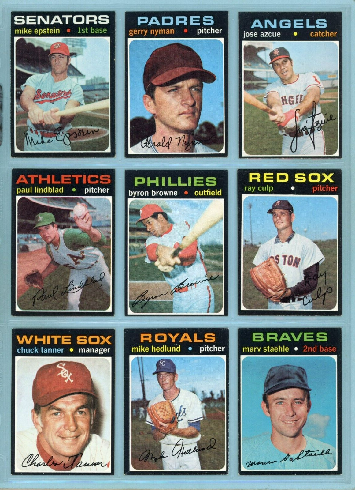 1971 Topps Starter Set Lot of 90 Different High Number Baseball Cards Ex/Mt sbsl