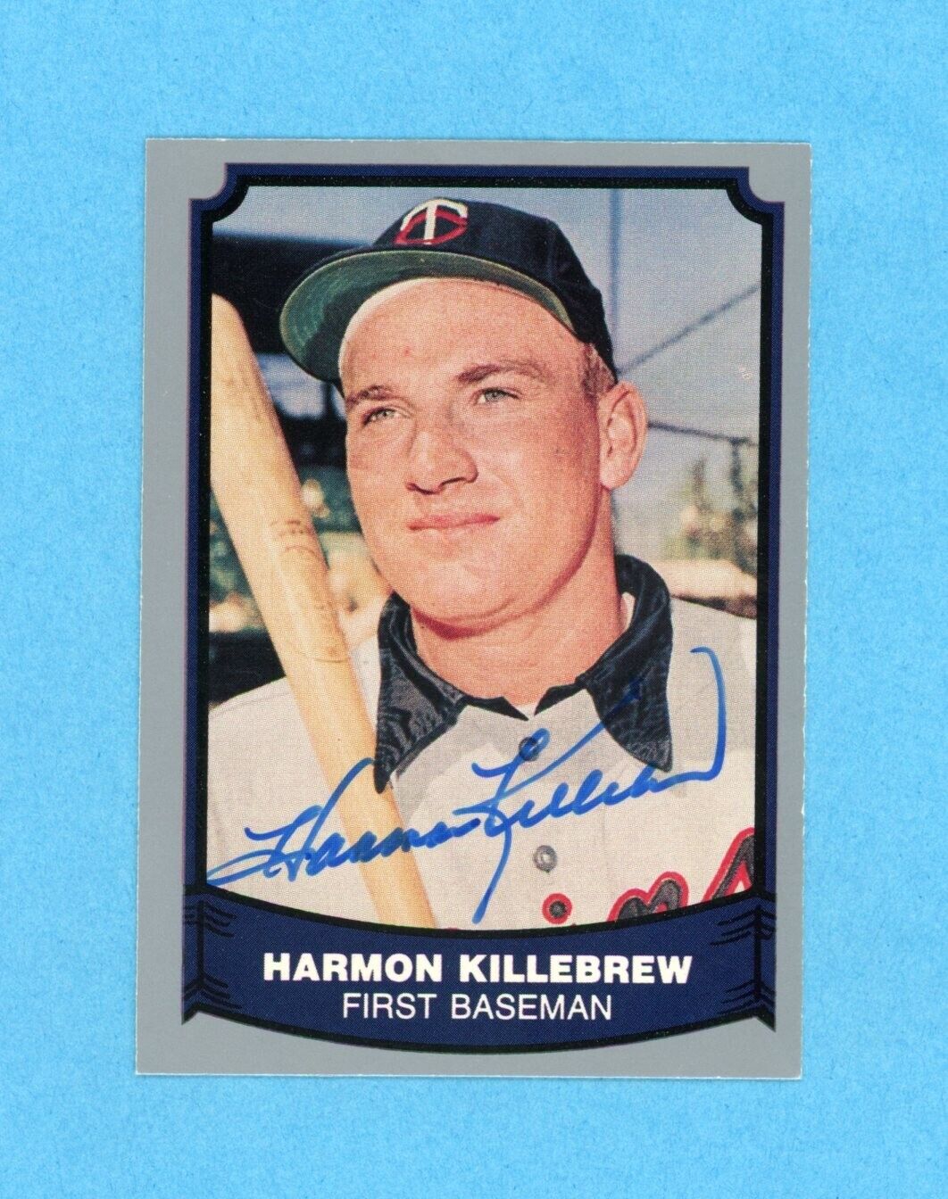 Harmon Killebrew Minn Twins 1988 Pacific Legends 1 #86 Autographed Baseball Card