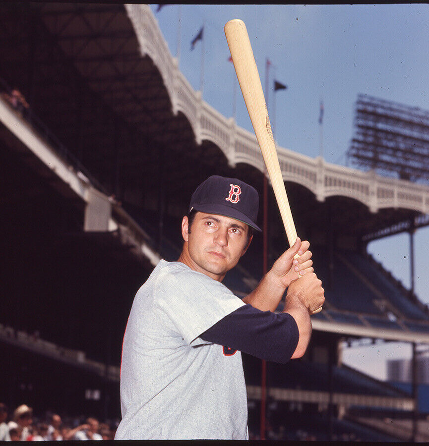 Original 1969-70 Carl Yastrzemski 2 1/4" x 2 1/4" Color Transparency