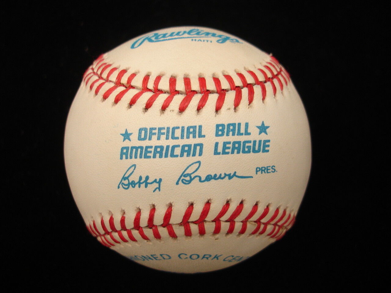 Gary Peters Autographed AL Baseball