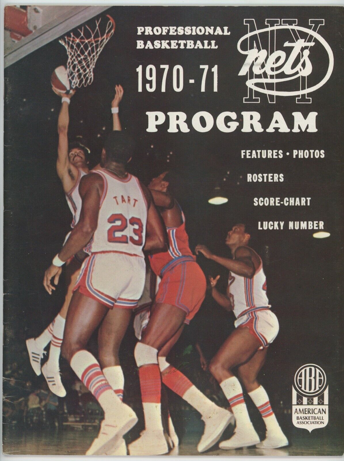 10/16/70 NY Nets vs The Floridians ABA Program Unscored