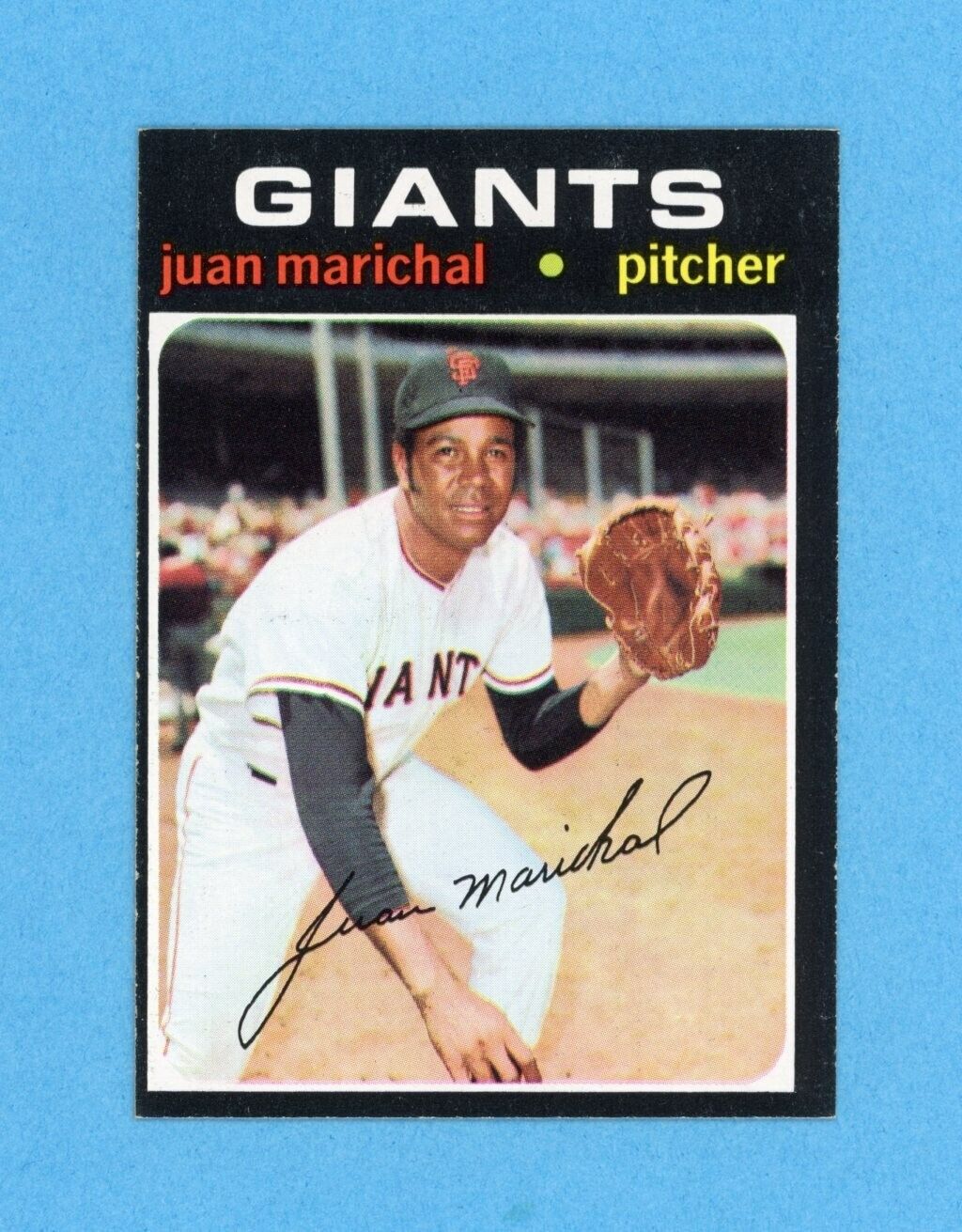 1971 Topps #325 Juan Marichal San Francisco Giants Baseball Card NM o/c