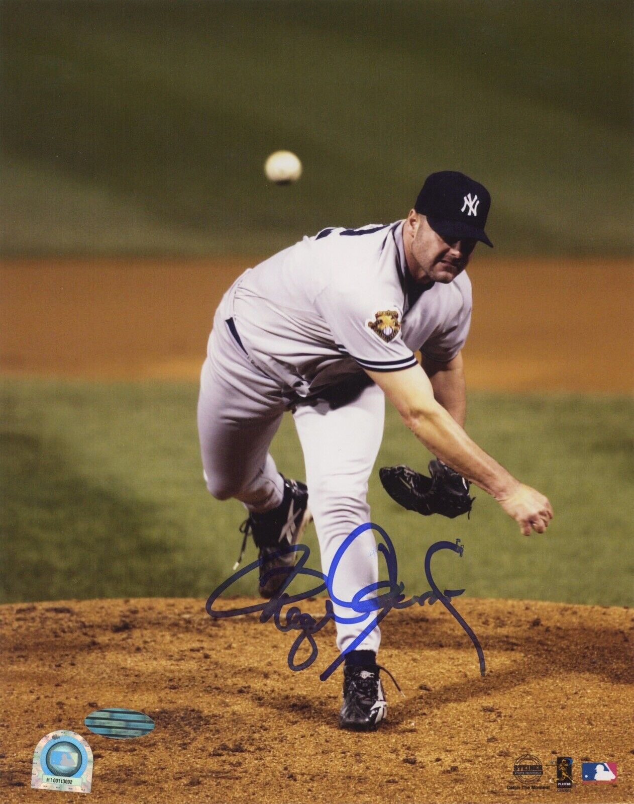 Roger Clemens NY Yankees Signed 8x10 Photo Auto with Steiner Hologram 