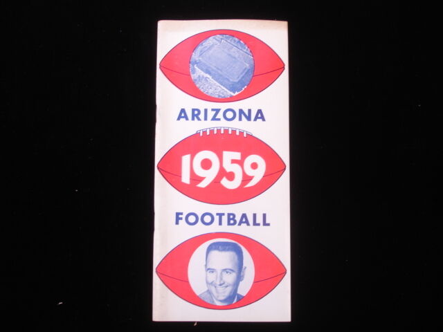 1959 University of Arizona Football Media Guide EX+