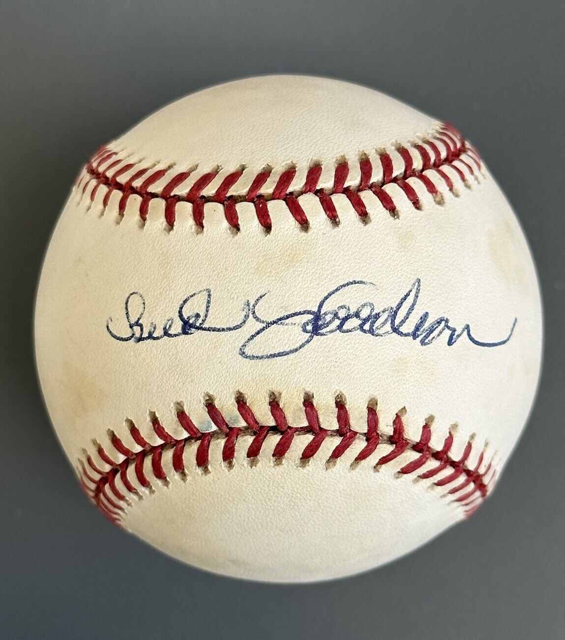 Bud Harrelson New York Mets SIGNED Official NL Coleman Baseball w/ hologram