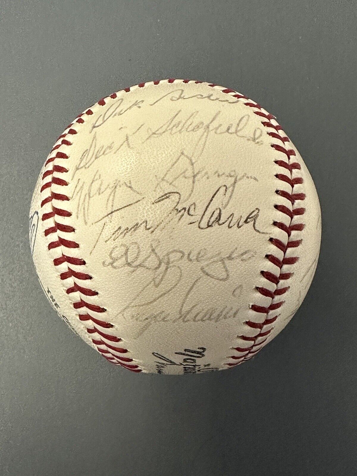 1968 SL Cardinals TEAM SIGNED Official NL Baseball NL Champs 24 sigs JSA