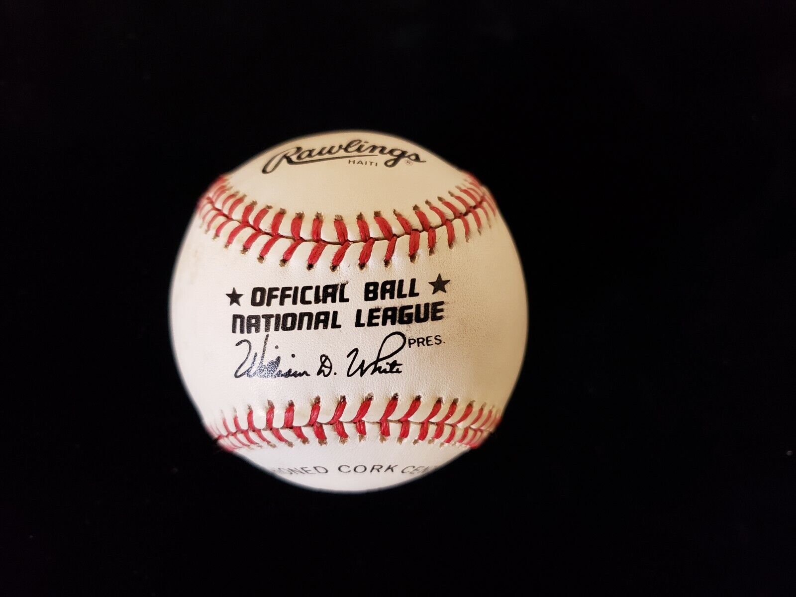 Robin Roberts PHILLIES Autographed Official NL W. White Baseball w/ hologram