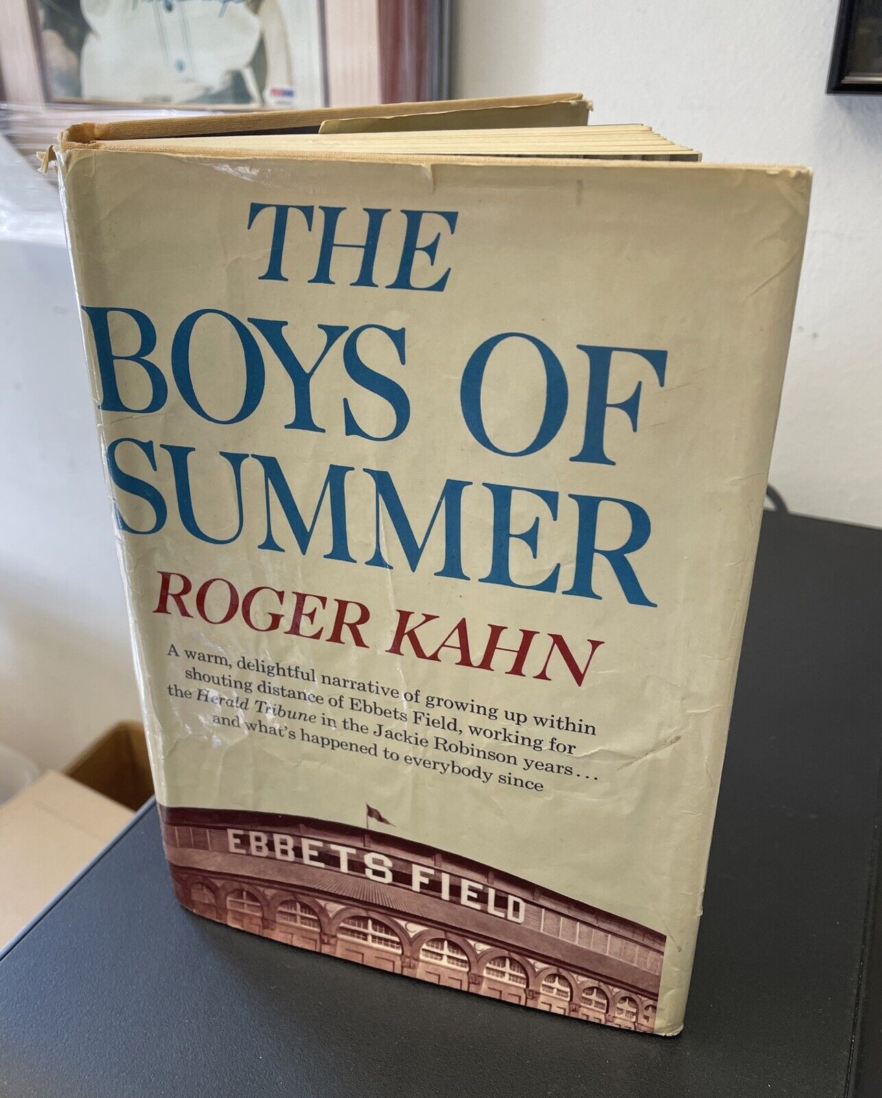 The Boys of Summer Signed by 4 Brooklyn Dodgers & Kahn with B&E Hologram