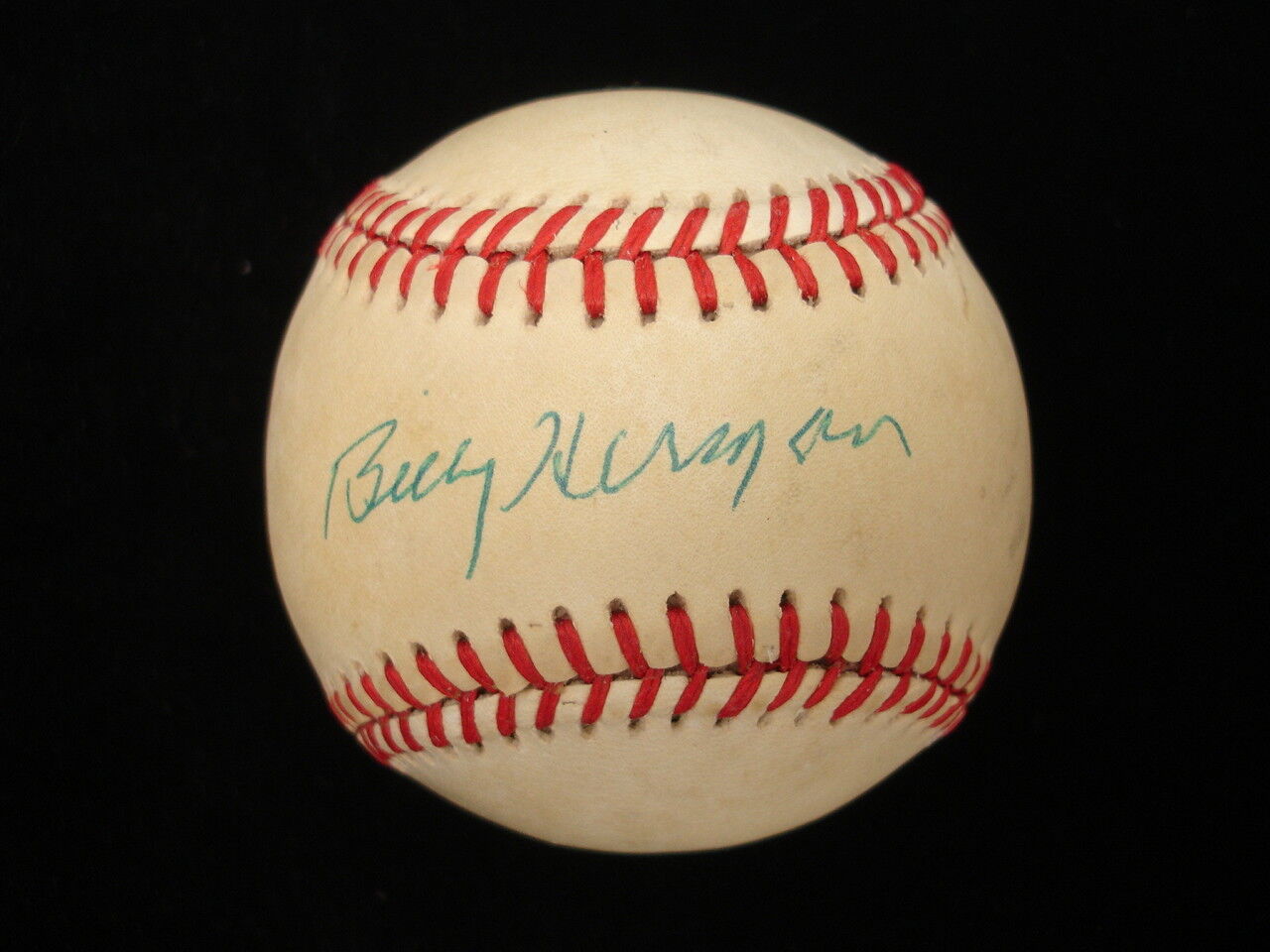 Billy Herman Autographed NL Baseball - JSA