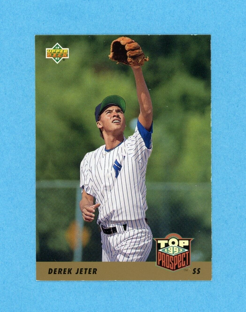 1993 Upper Deck #449 Derek Jeter New York Yankees Rookie Baseball Card NM