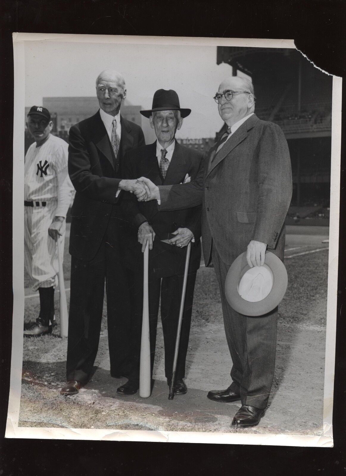 Original Connie Mack Photo By Bob Olen New York Yankees