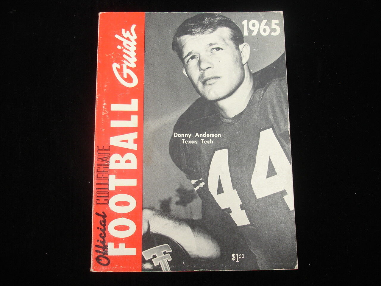 1965 Official NCAA Football Guide - Donny Anderson Cover