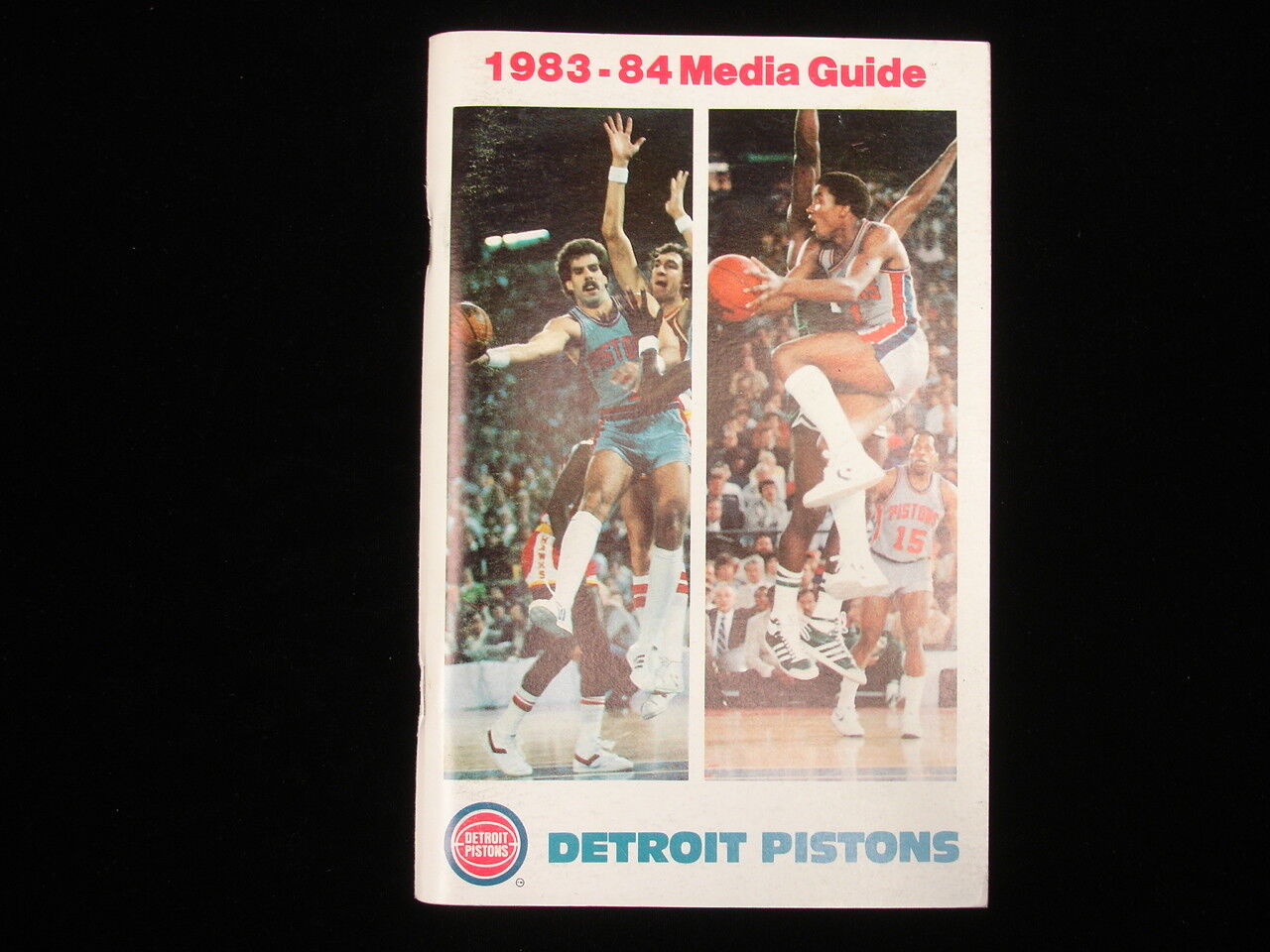 1983-84 Detroit Pistons NBA Media Guide