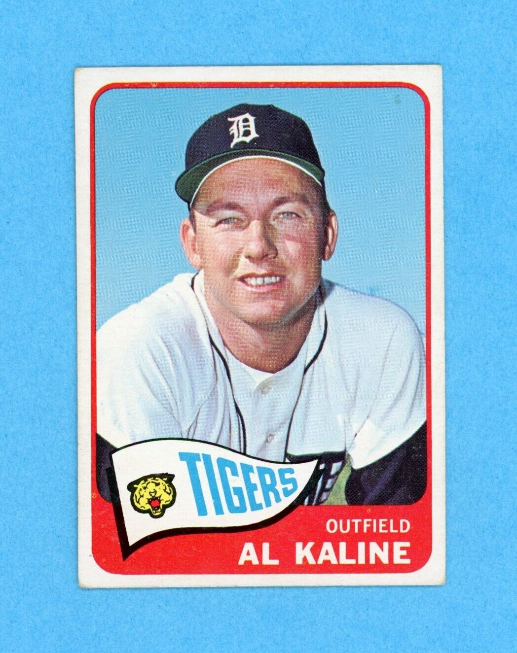 1965 Topps #130 Al Kaline Detroit Tigers Baseball Card EX