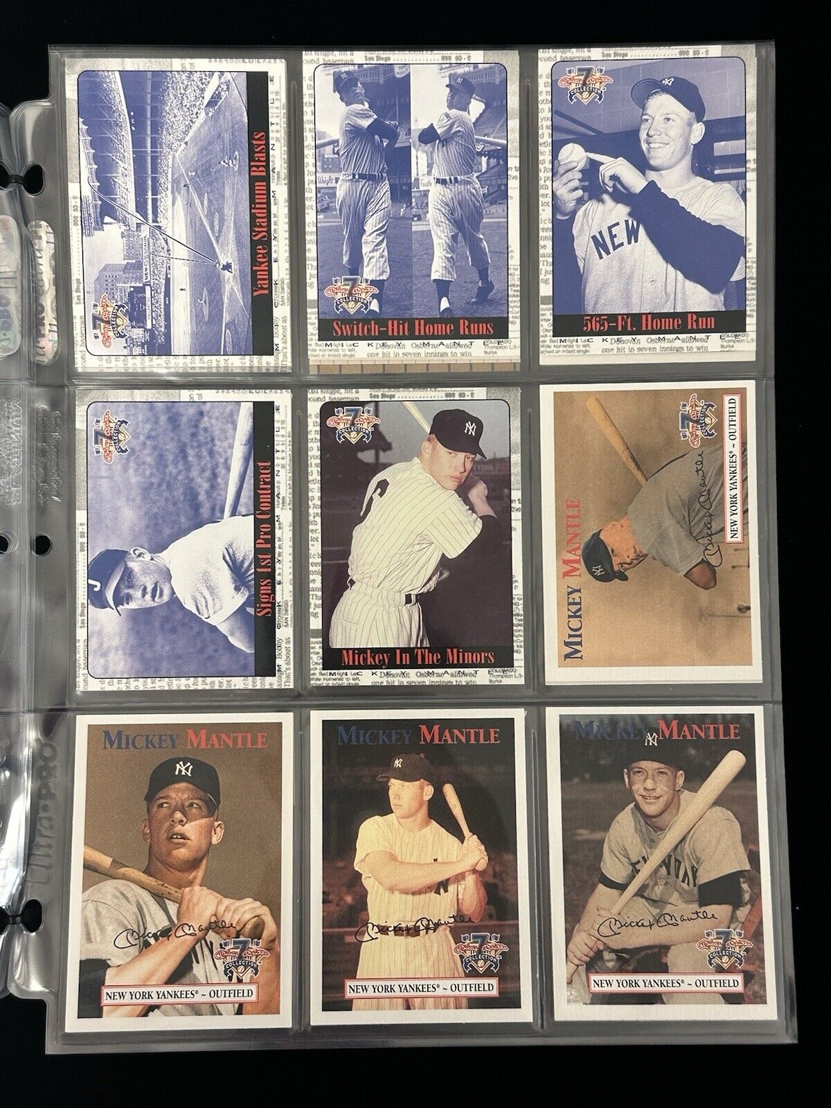 1997 Scoreboard Mickey Mantle New York Yankees Complete Set of 75 - NM-MT w/ Box