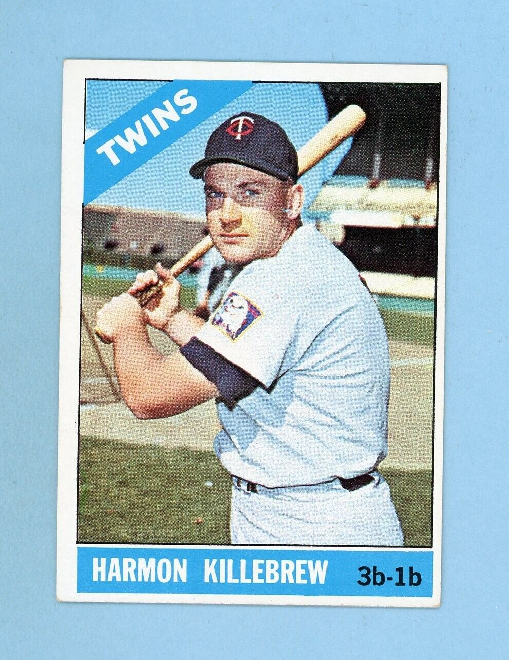 1966 Topps #120 Harmon Killebrew Minnesota Twins Baseball Card EX+ - Ex/Mt