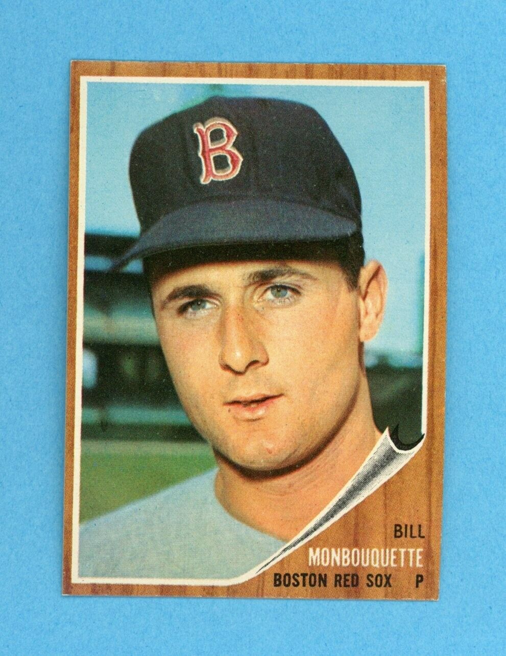 1962 Topps #580 Bill Monbouquette Boston Red Sox High Number Baseball Card NM