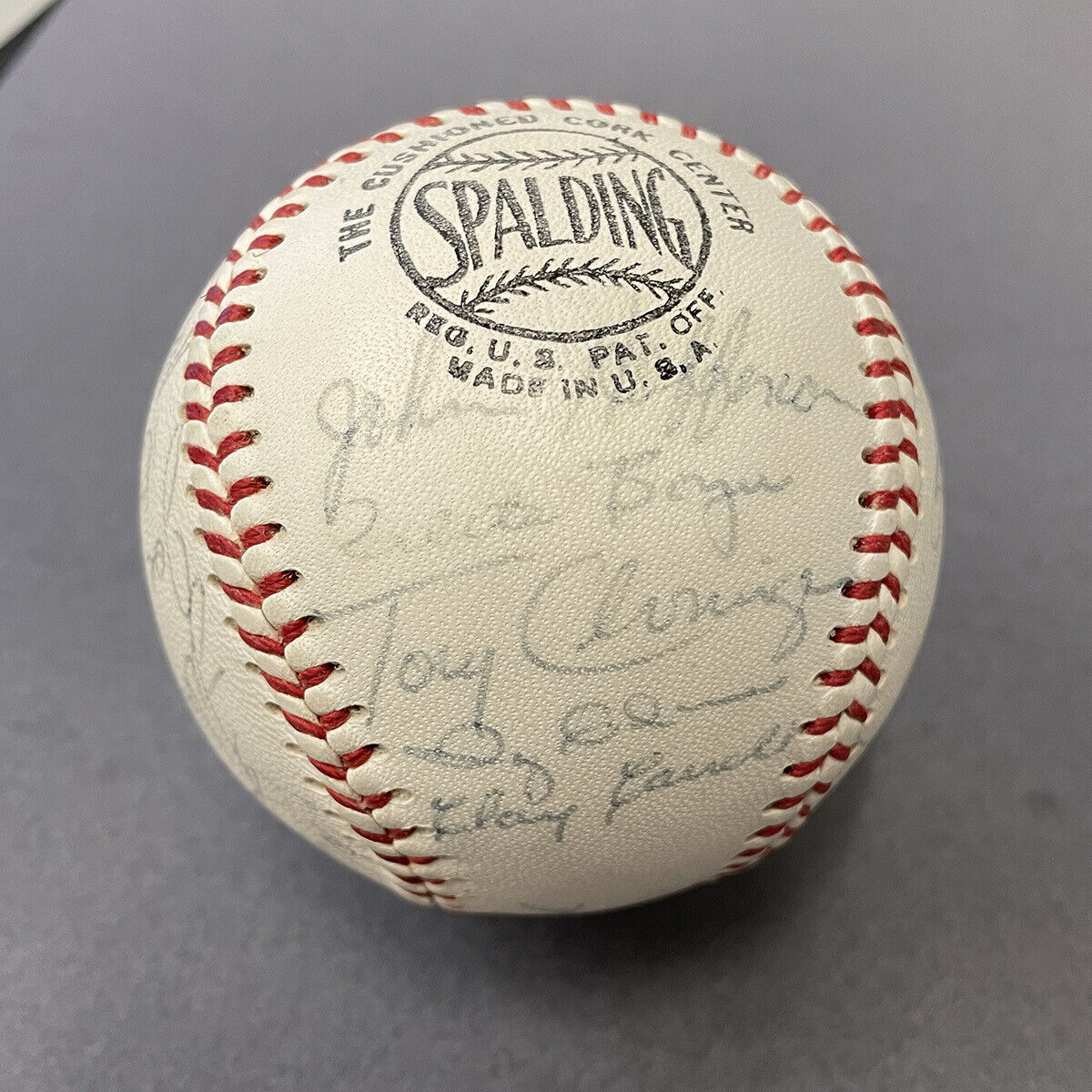 1967 Atlanta Braves Team Signed Baseball • Torre & P Niekro, etc with JSA LOA