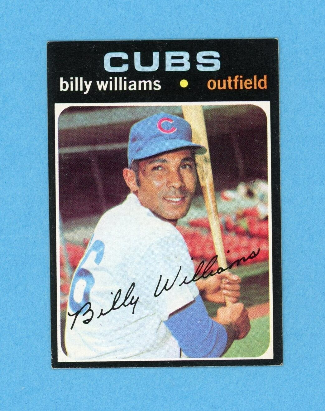 1971 Topps #350 Billy Williams Chicago Cubs Baseball Card EX - EX+