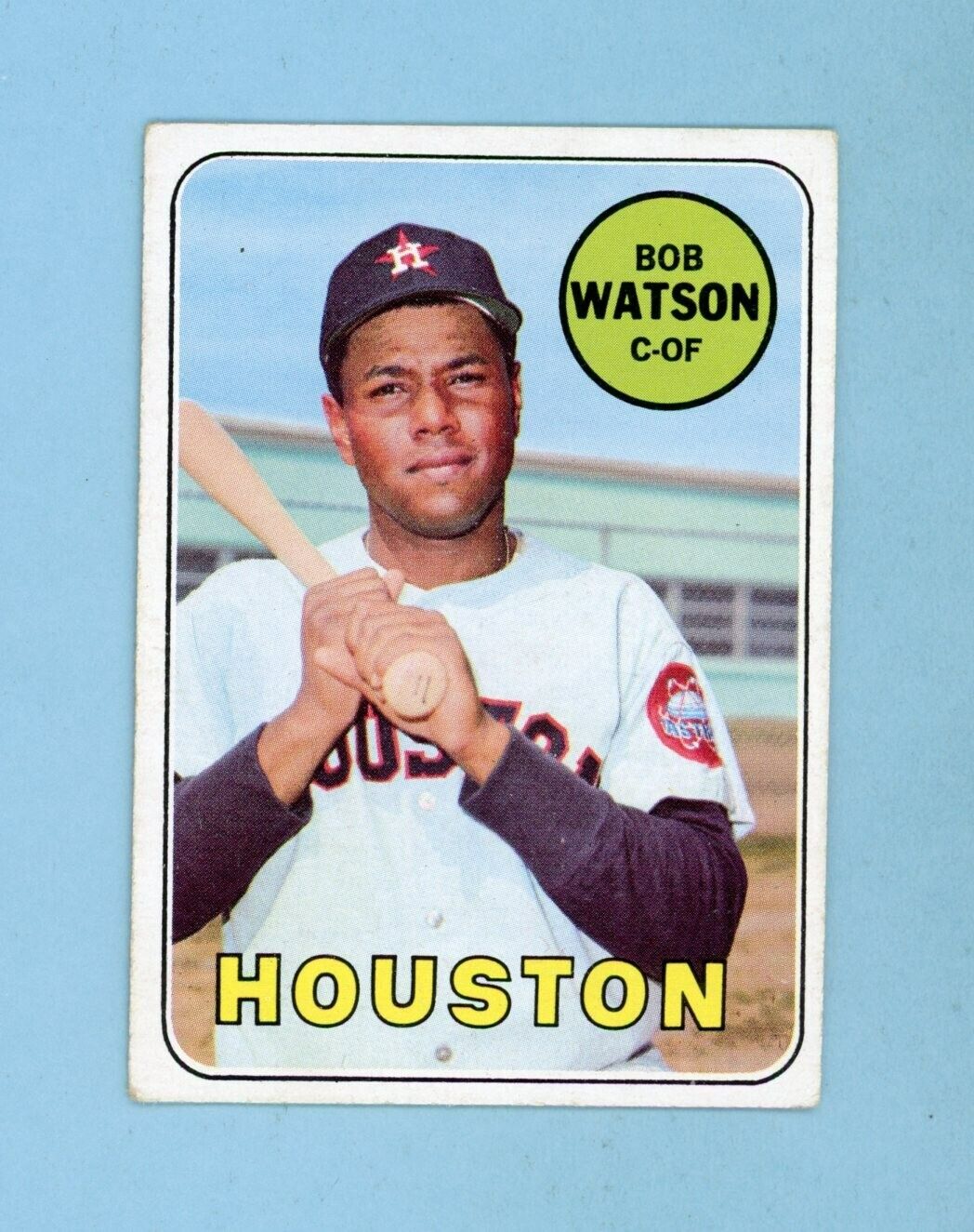 1969 Topps #562 Bob Watson Houston Astros Rookie Baseball Card Vg/Ex