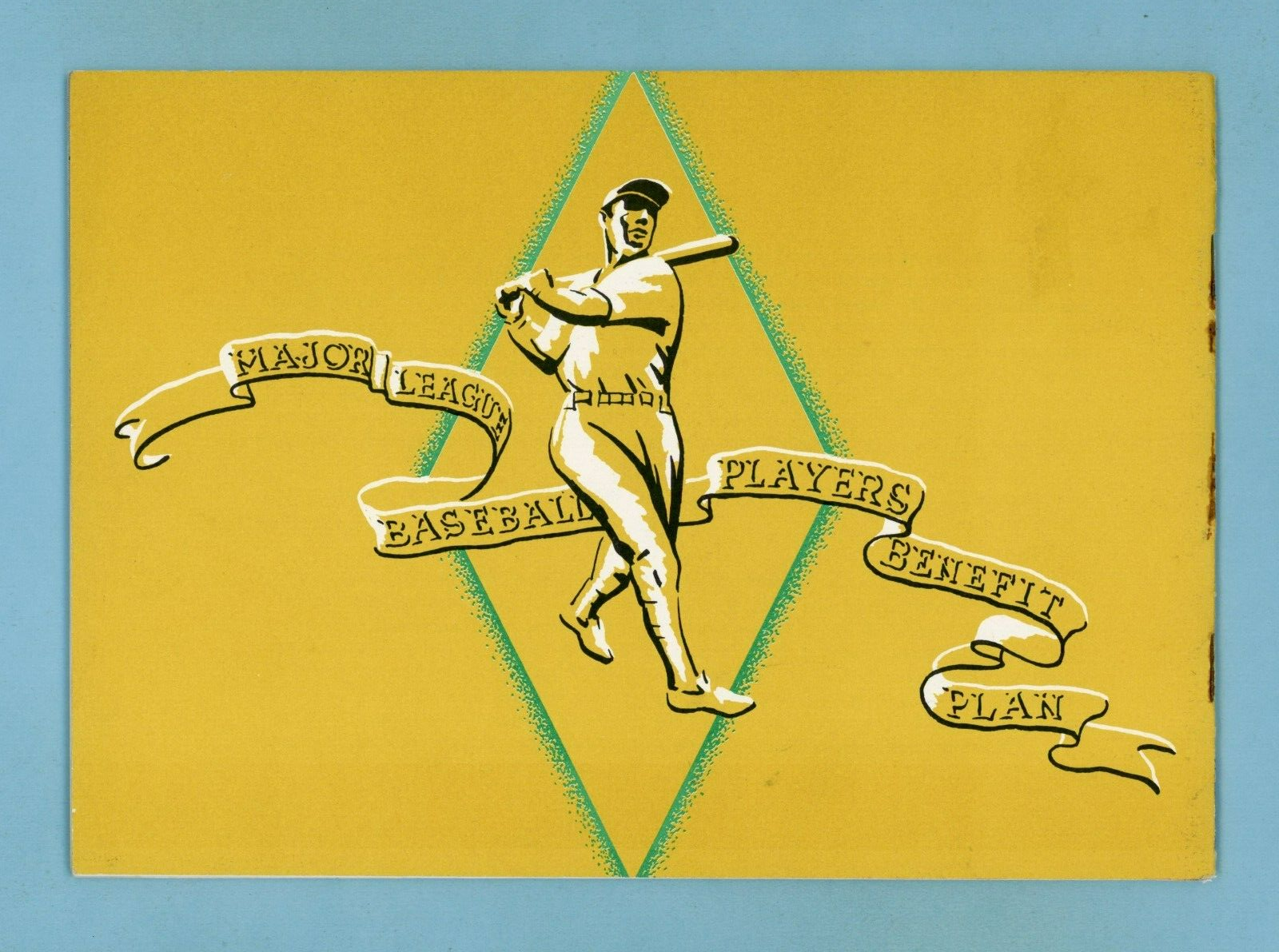 1958 Major League Baseball Players Benefit Plan Annual Report Booklet