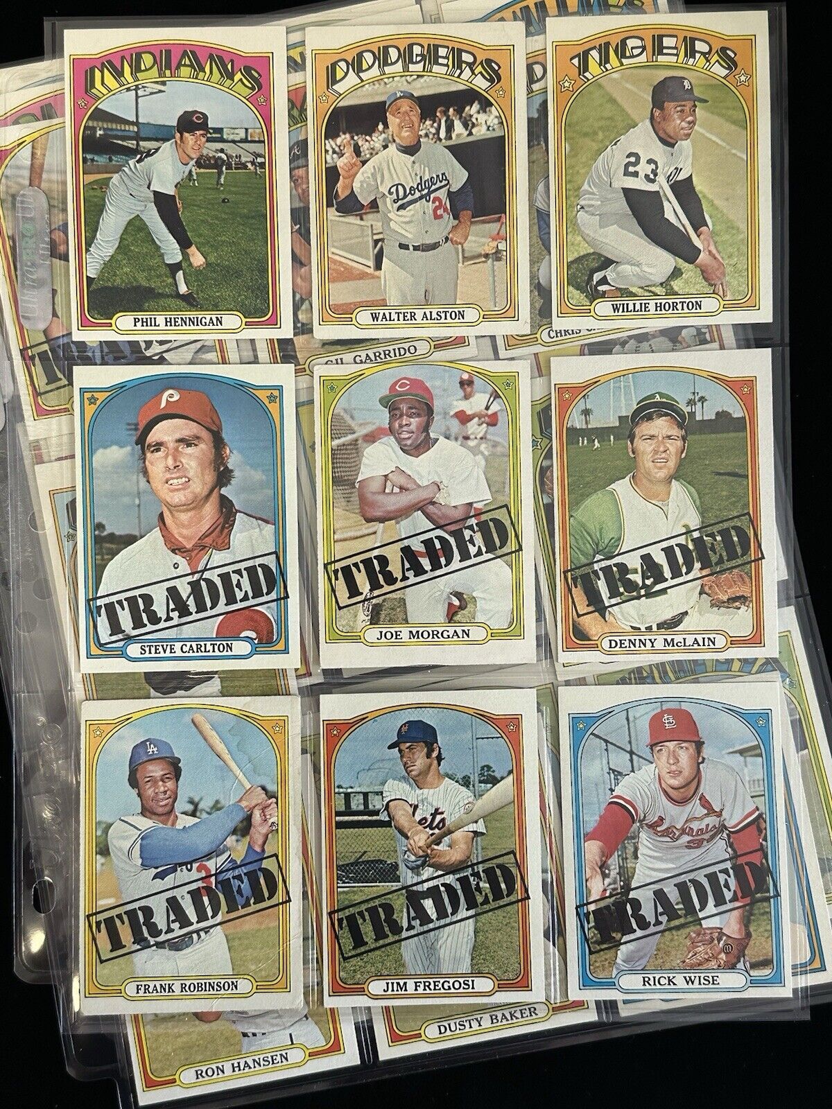 1972 Topps Baseball Near Complete Set 785/787 EM-NM w/ Ryan Carew Clemente Fisk