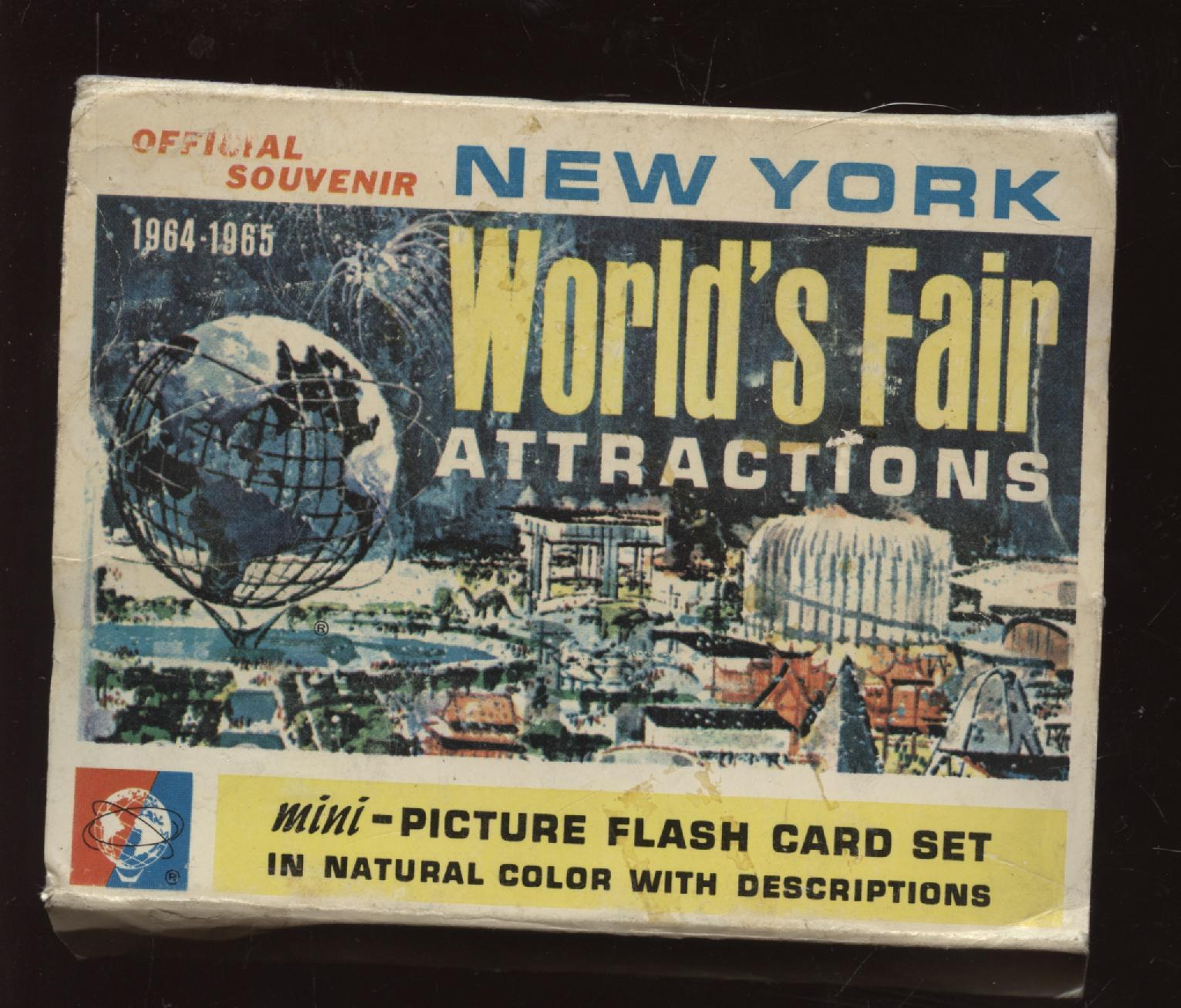 1964 World Fair Flash Card Boxed Set (24)