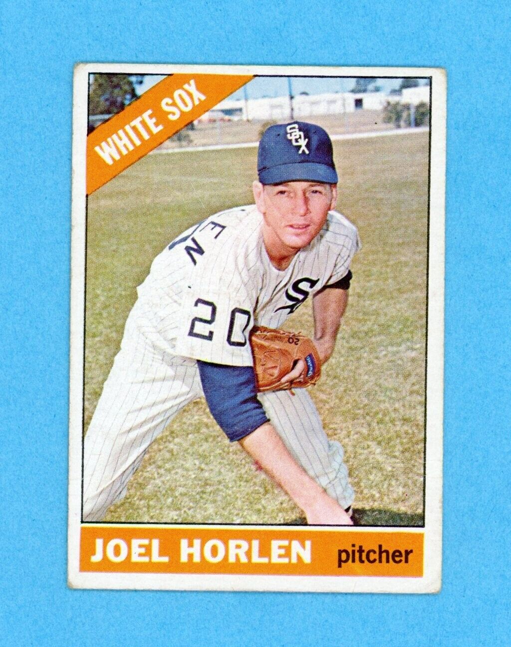 1966 Topps #560 Joel Horlen Chi White Sox High Number Baseball Card Low Grade