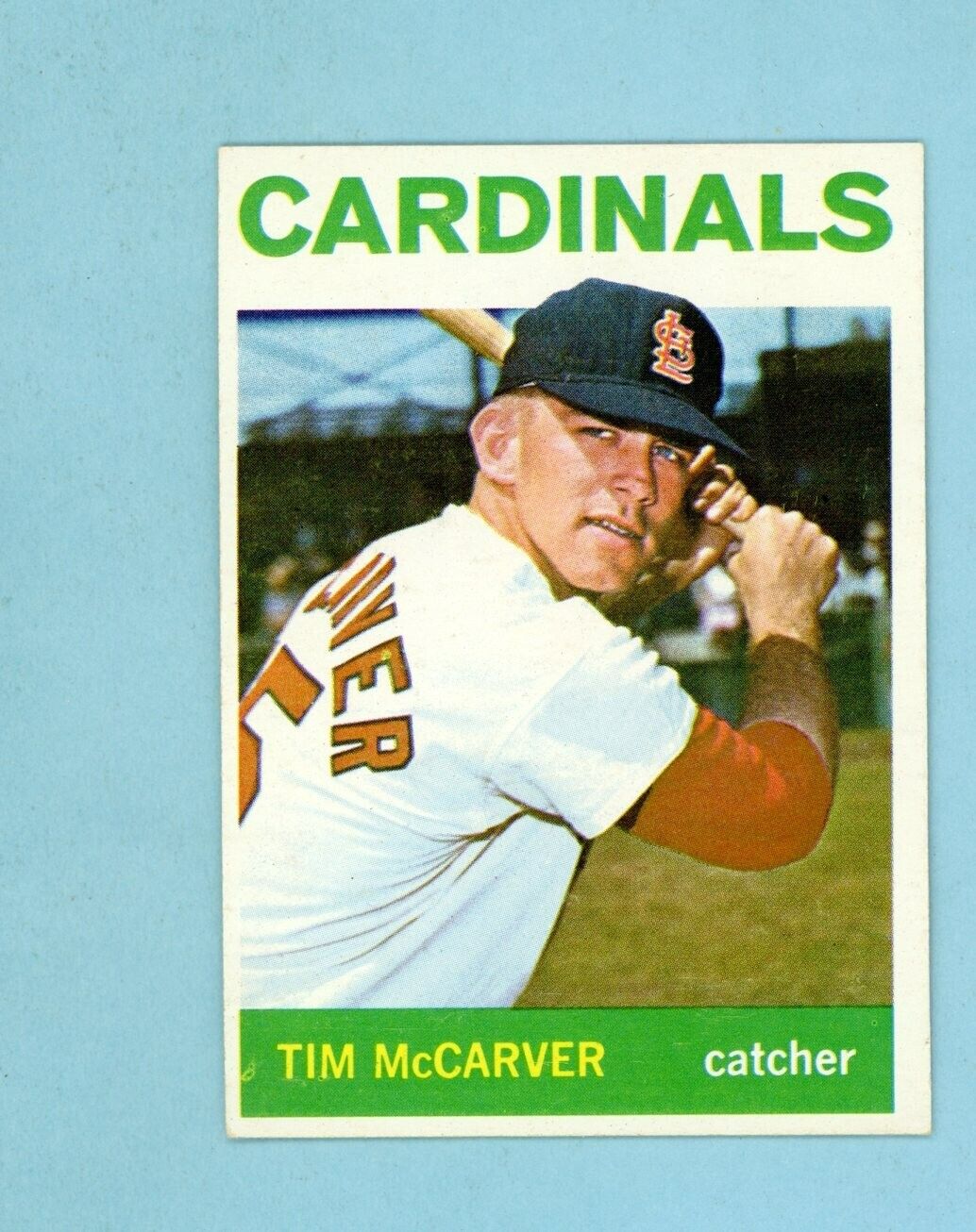 1964 Topps #429 Tim McCarver St. Louis Cardinals Baseball Card EX+-Ex/Mt ap lw