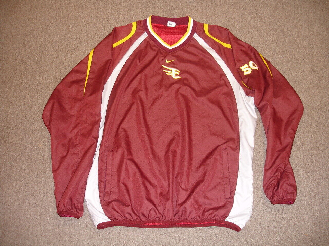 2009 Matt Childers Tohoku Rakuten Golden Eagles Nike Long Sleeve Windbreaker 