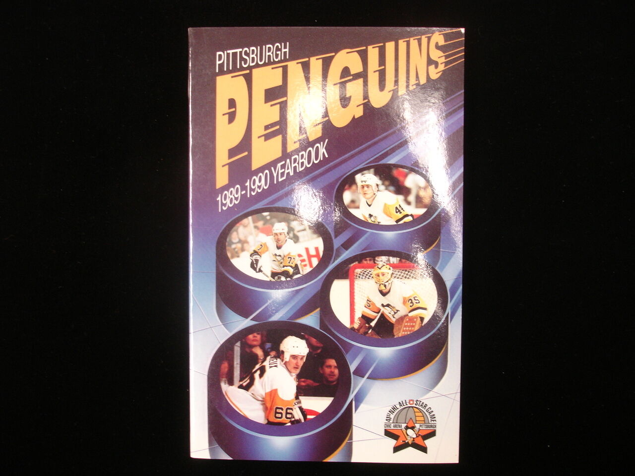 1989-90 Pittsburgh Penguins Hockey Media Guide