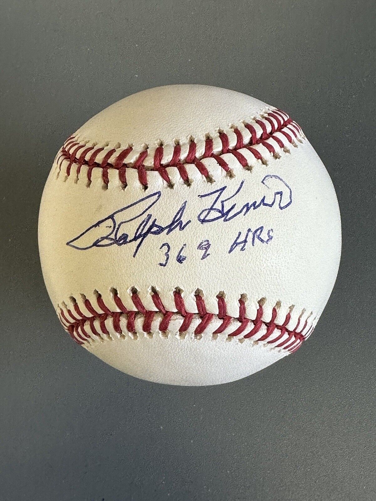 Ralph Kiner 369 HRs Cubs Pirates SIGNED Official MLB Baseball w/ hologram