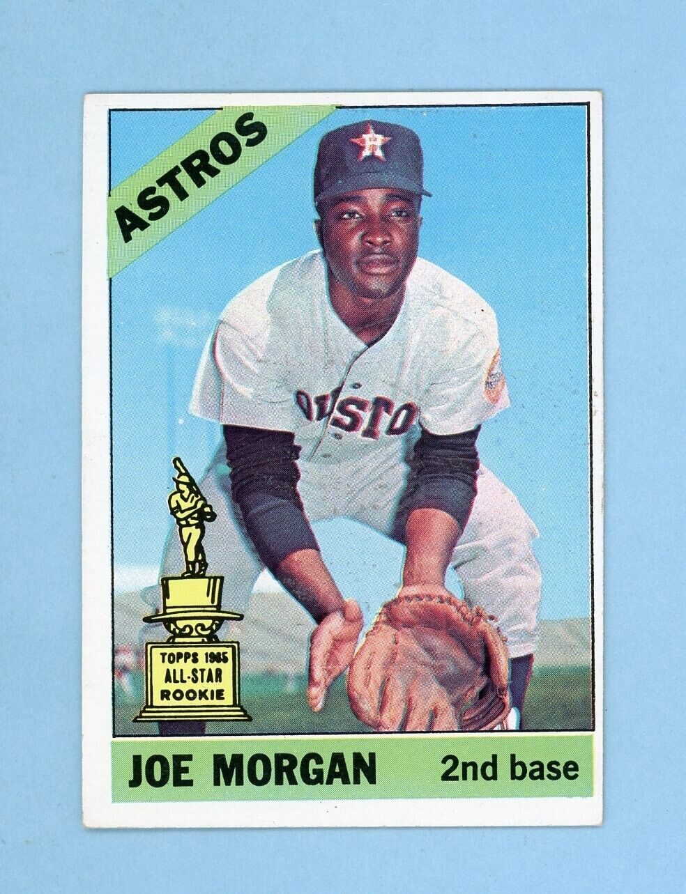 1966 Topps #195 Joe Morgan Houston Astros Baseball Card EX++