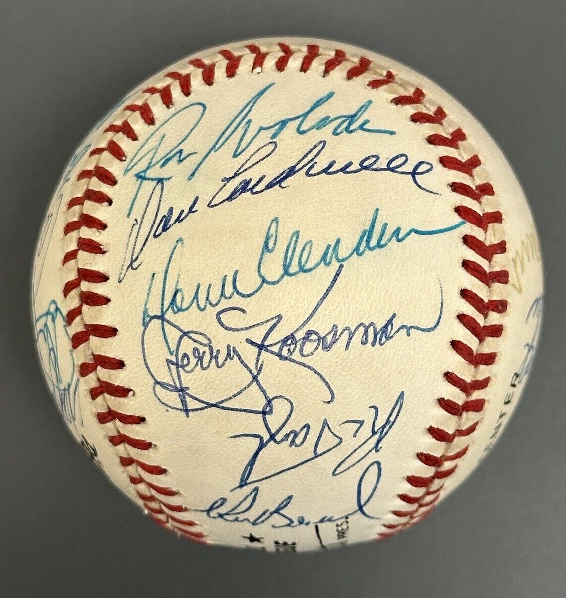 1969 NY Mets Reunion World Champs MULTI SIGNED NL Baseball 20 sigs w/ Agee Weis