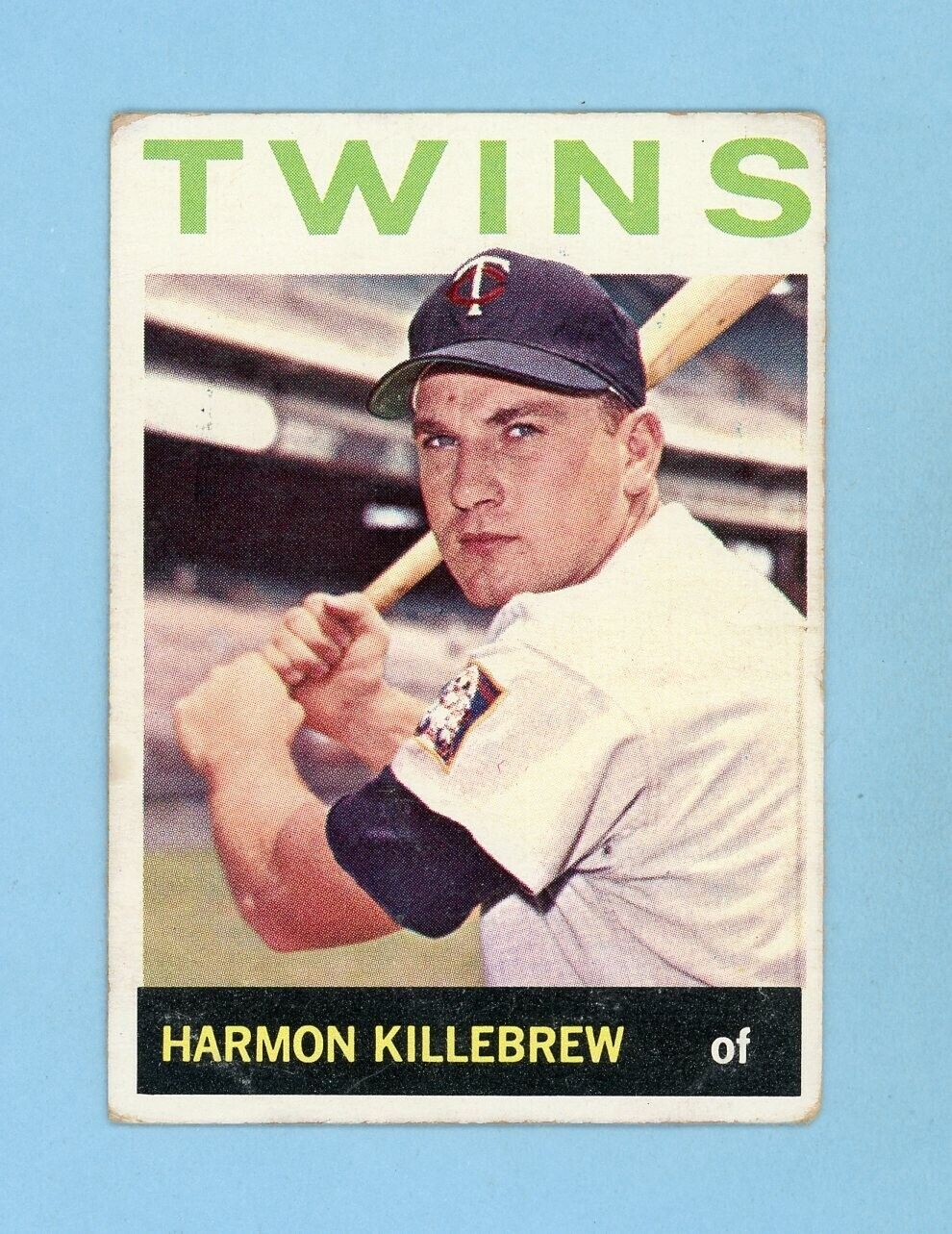 1964 Topps #177 Harmon Killebrew Minnesota Twins Baseball Card VG light wrks