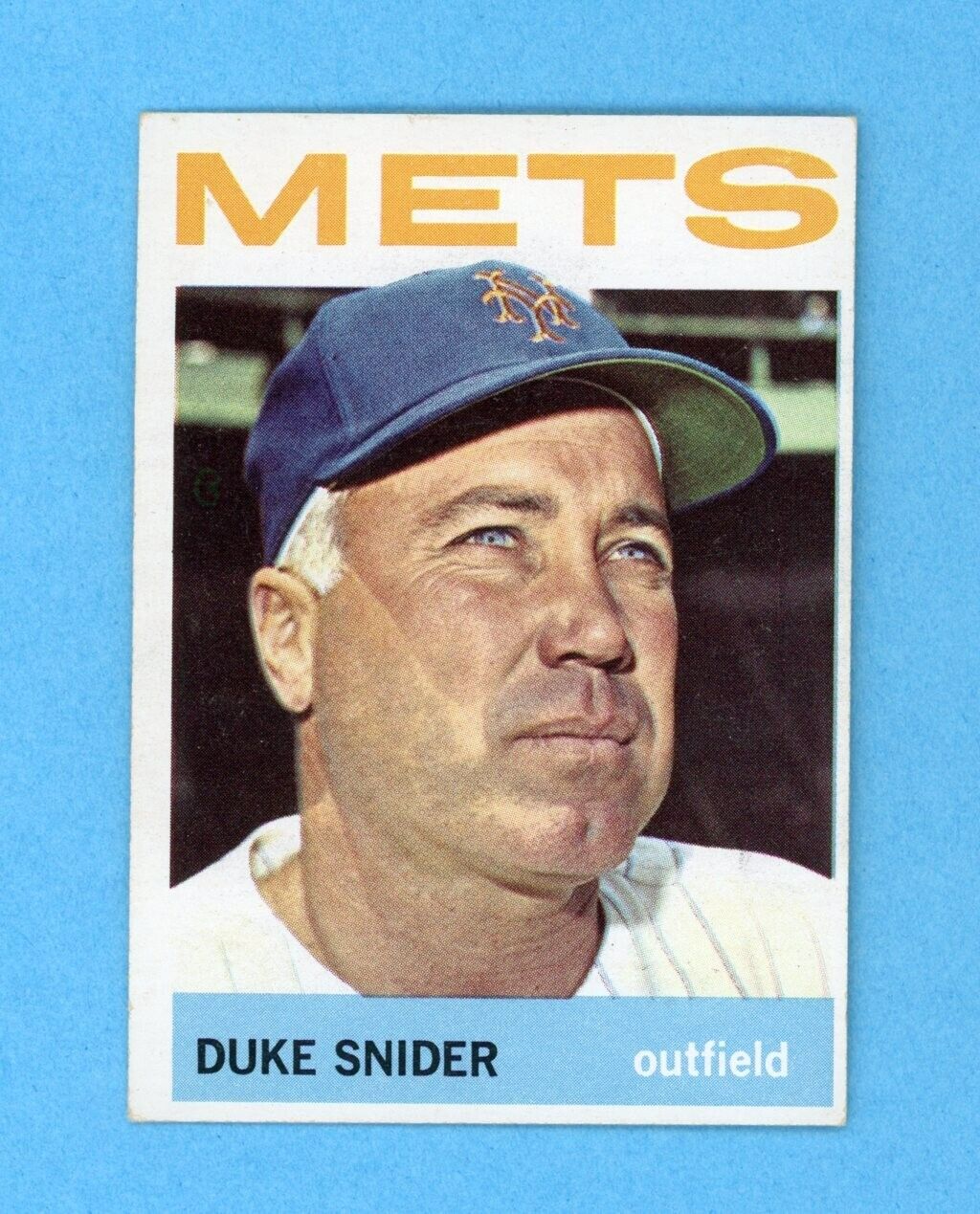 1964 Topps #155 Duke Snider New York Mets Baseball Card EX+ - EX++