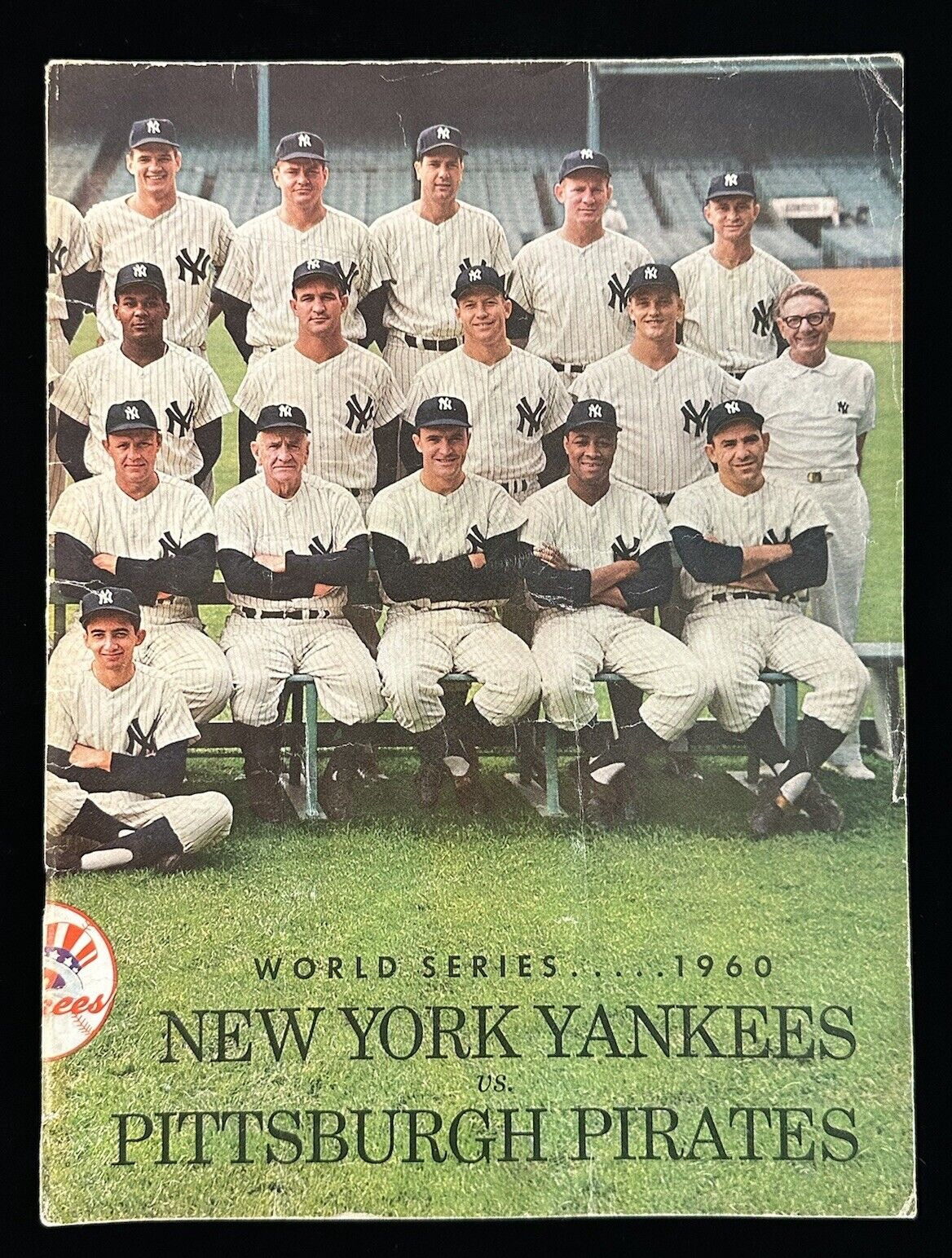 1960 New York Yankees World Series Program vs Pittsburgh Pirates - VG+ unscored