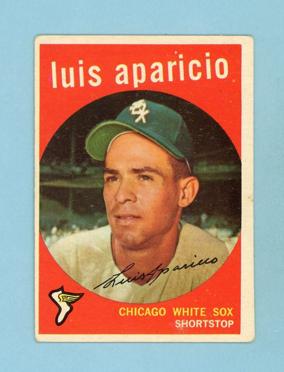 1959 Topps #310 Luis Aparicio Chicago White Sox Baseball Card VG - VG+