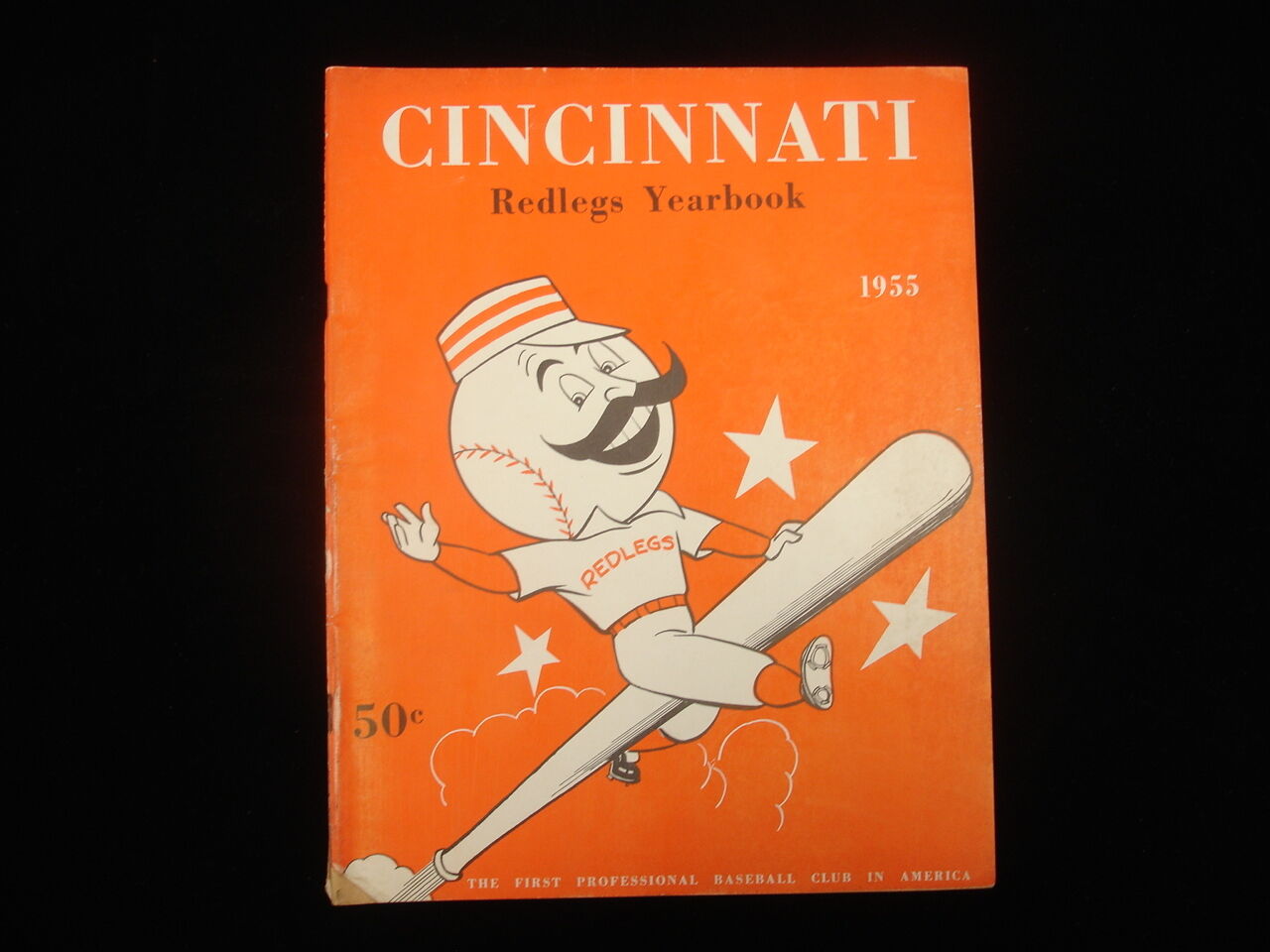 1955 Cinccinnati Redlegs Baseball Yearbook