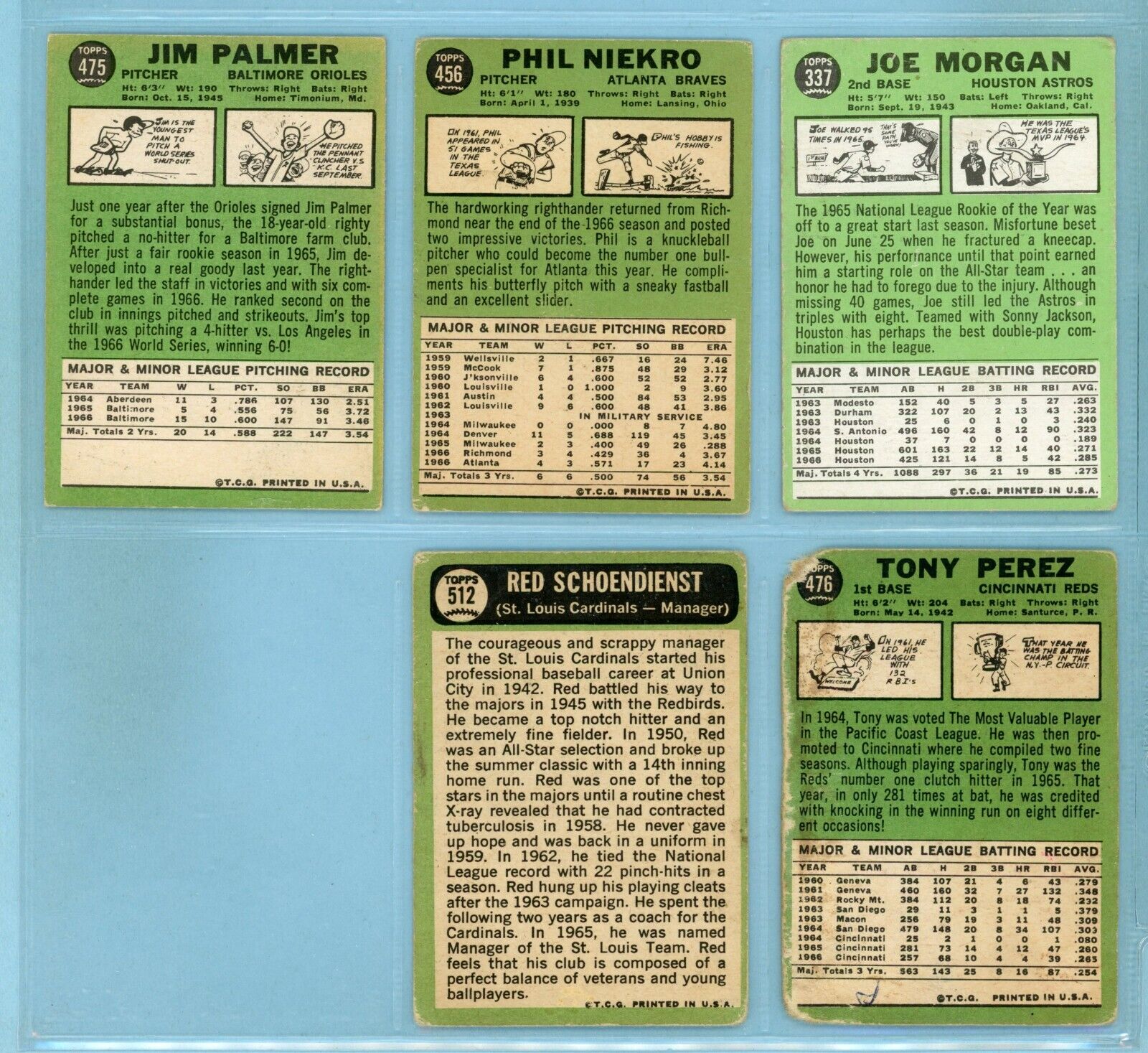 1967 Topps Lot of 14 Different Hall of Famer Baseball Cards Low Grade